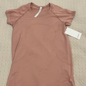 brand new Pink Lululemon Swiftly Tech Short Sleeve